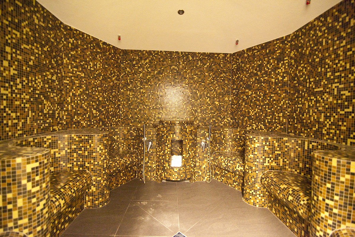 Steam Room - wellness area at Aquapark Koszalin