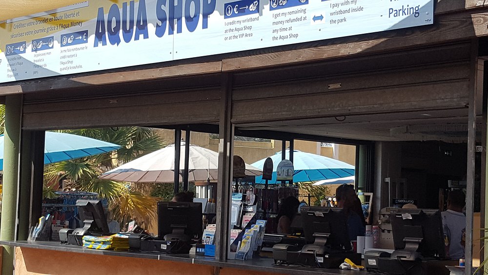 Shop - store at Aqualand Fréjus