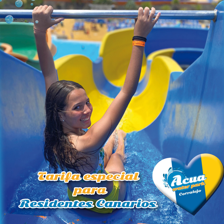 Zigzag - water slide at Acua Water Park Corralejo
