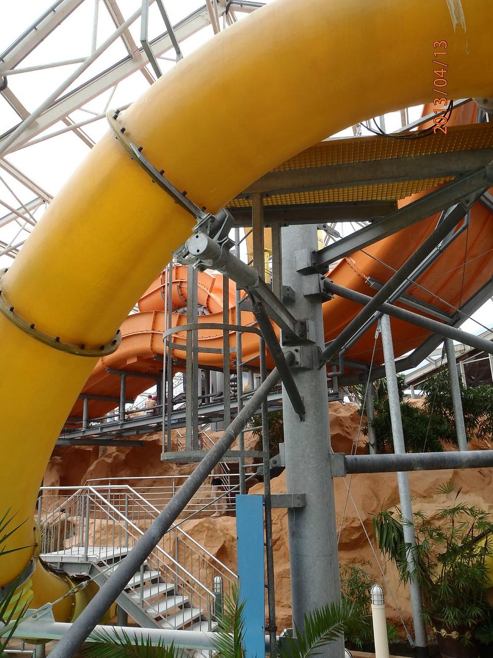 Looping - water slide at Aqualand Cologne