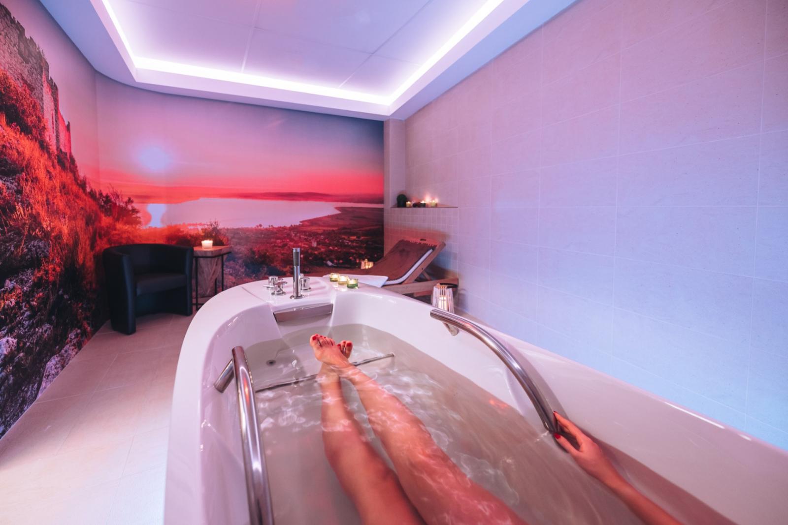 Baths - wellness area at Aqualand Moravia