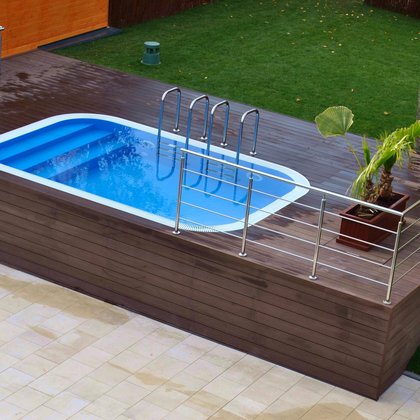 Outdoor Cold Water Pool - swimming pool at Aquapark Fala Łodz