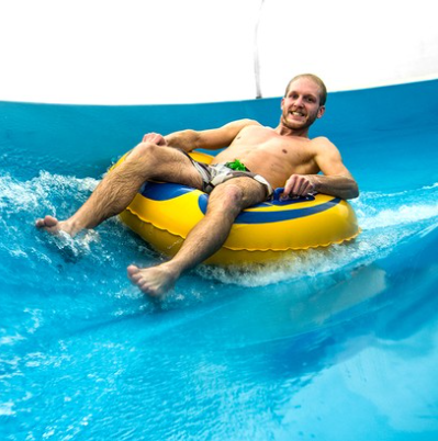 Inflatable Ring Slide - water slide at AQUA Park Špindlerův Mlýn