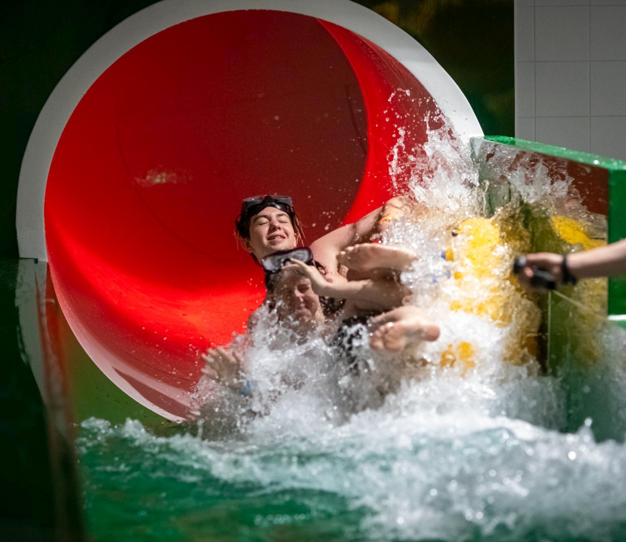 Multimedia Slide - water slide at Fabryka Wody