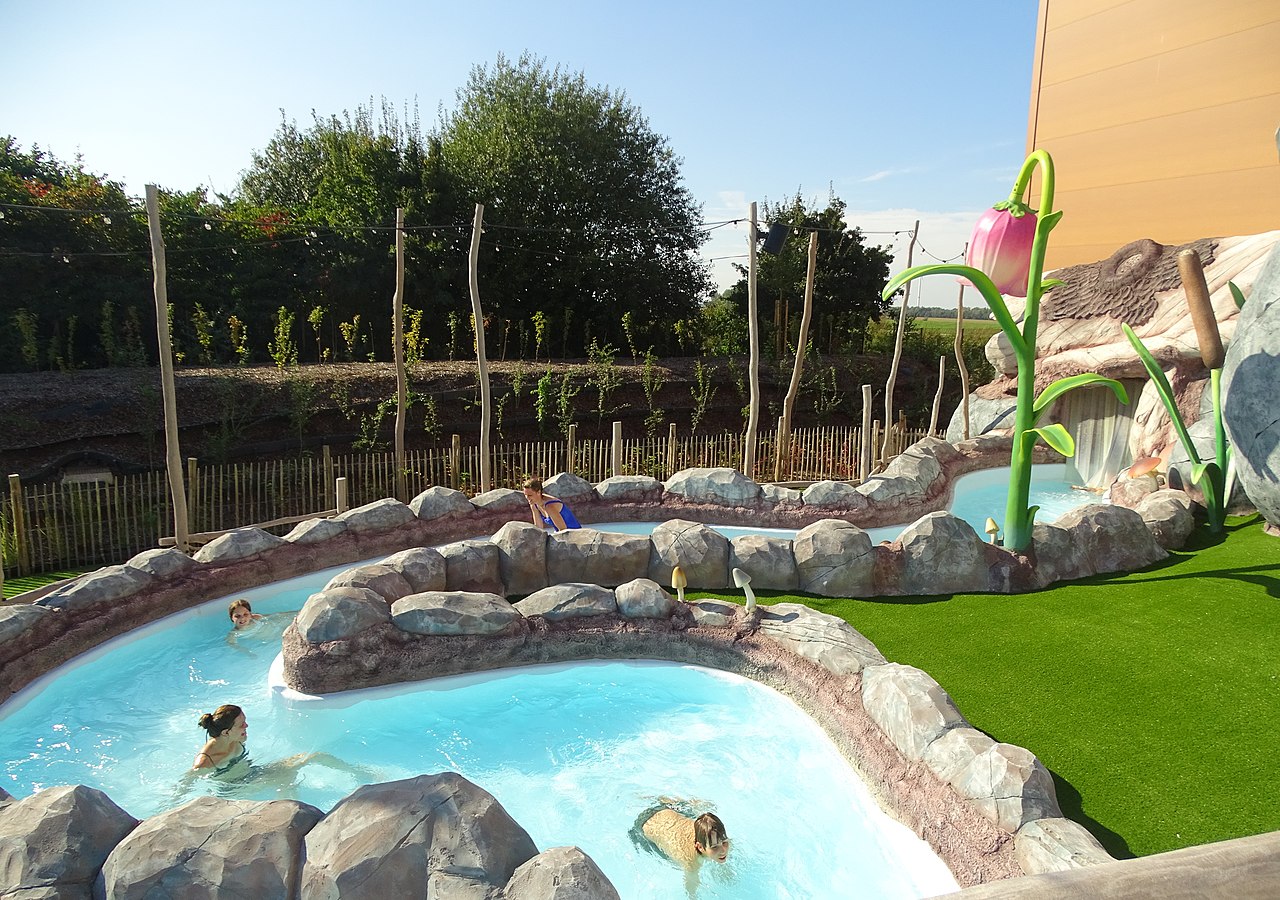 Wild River - water slide at Plopsaqua Hannut-Landen