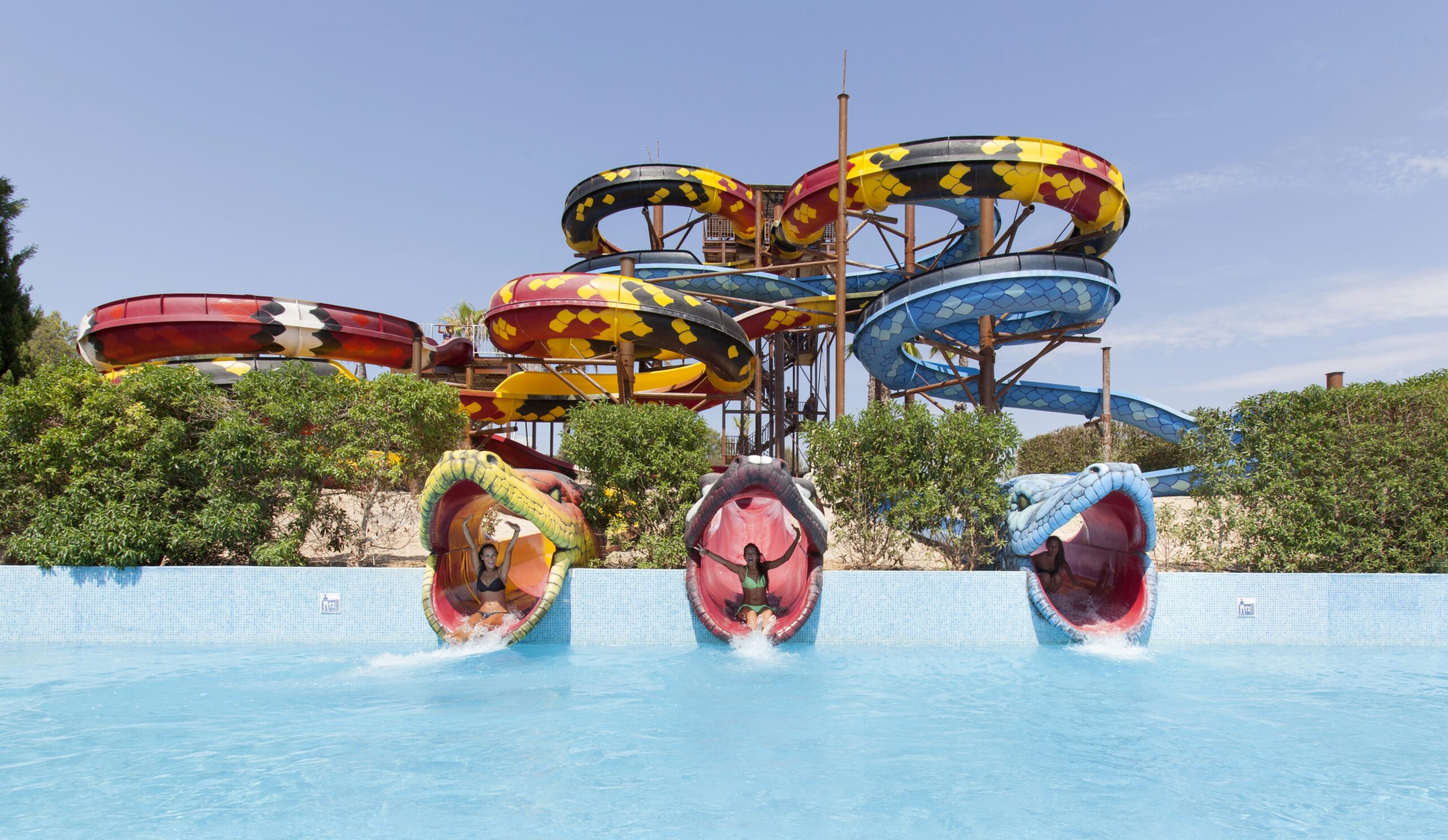 Anaconda - water slide at Aqualand El Arenal