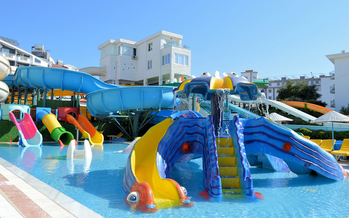 Kids Slides "Kids Land" - water slide at Atlantis Marmaris Water Park