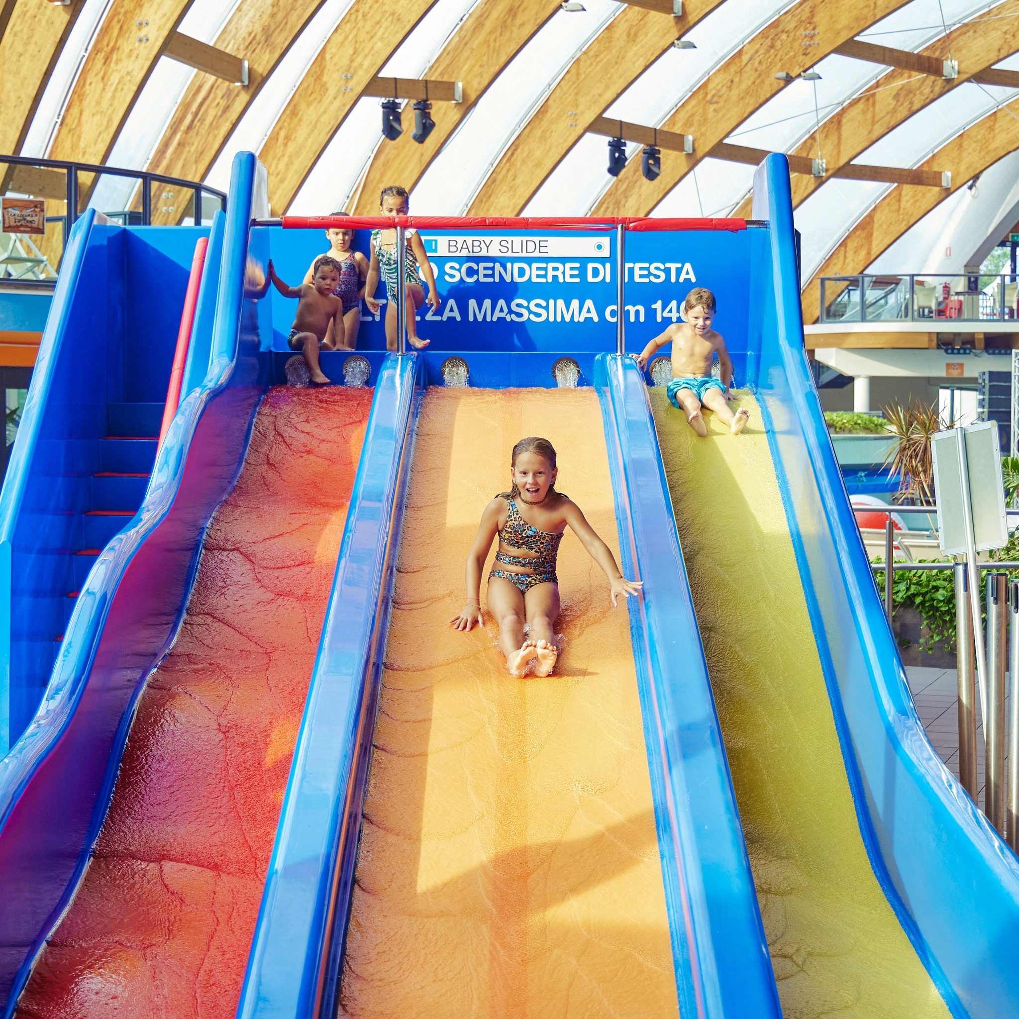 Baby Slide - water slide at Acquaworld