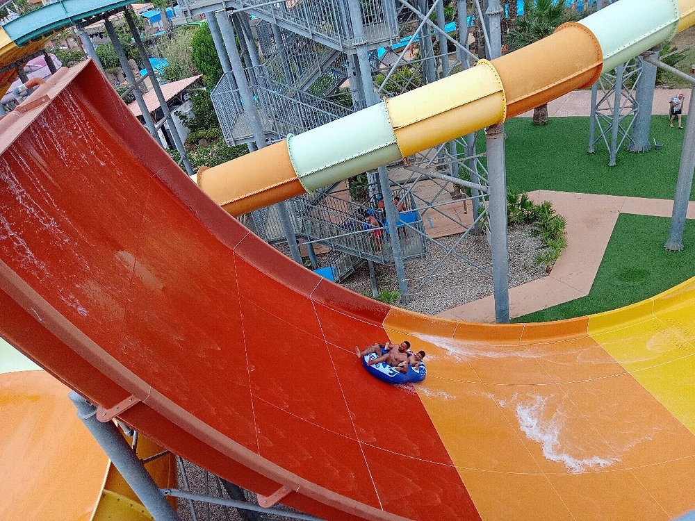 Boomerang - water slide at Aqualand Cap d’Agde