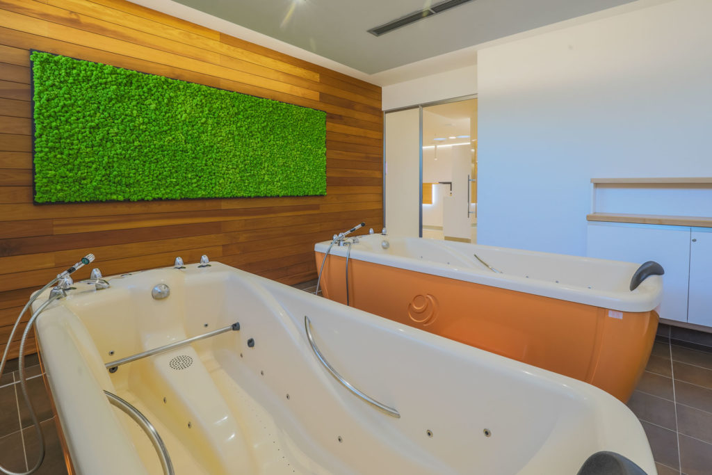 Healing Baths - wellness area at Vodni Svet Sareza