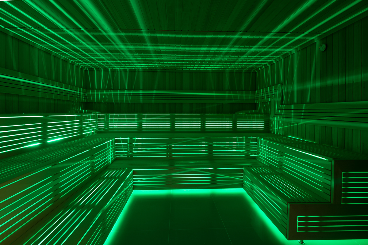 Biosauna - wellness area at Aquapark Trzy Fale