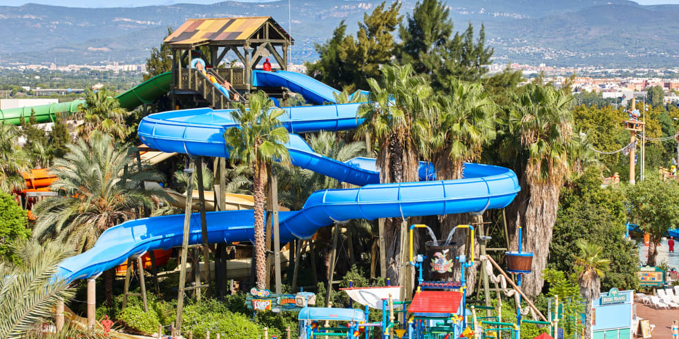 Barracudas - water slide at PortAventura Caribe Aquatic Park