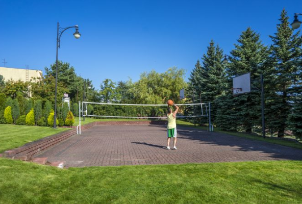 Volleyball & Basketball Court - activity zone at Panorama Morska Jarosławiec