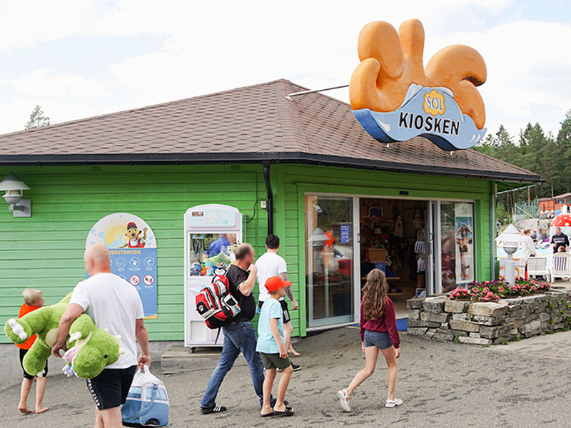 Solkiosken  - store at Bø Sommerland