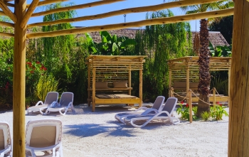 Bali Beach - service area at Acquaworld