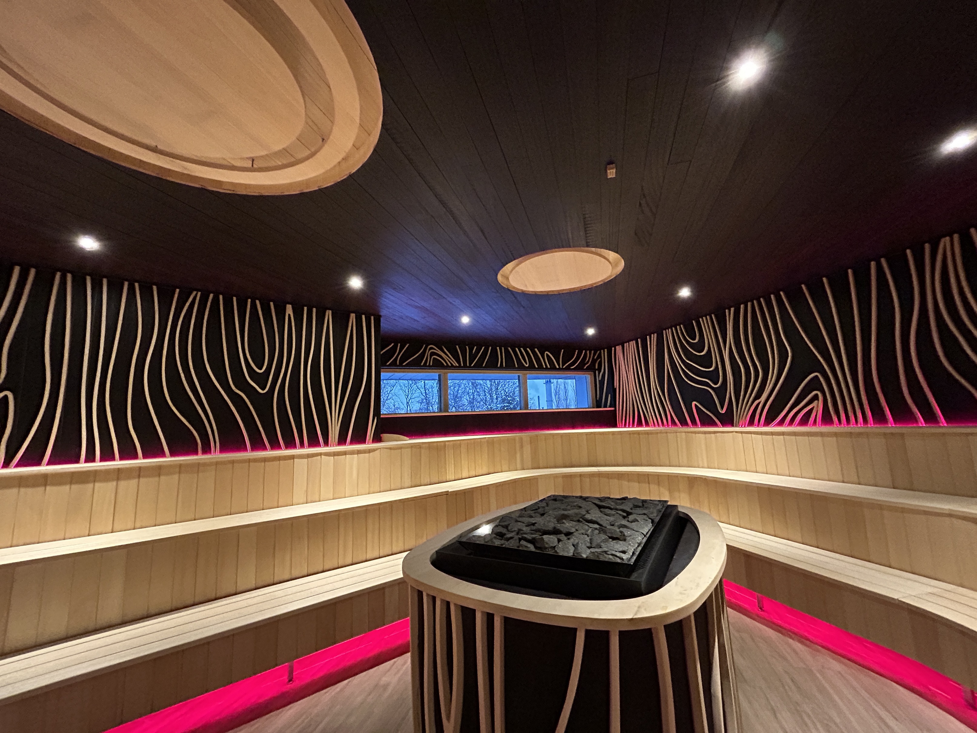 Finnish Sauna - wellness area at Aquapark Trzy Fale