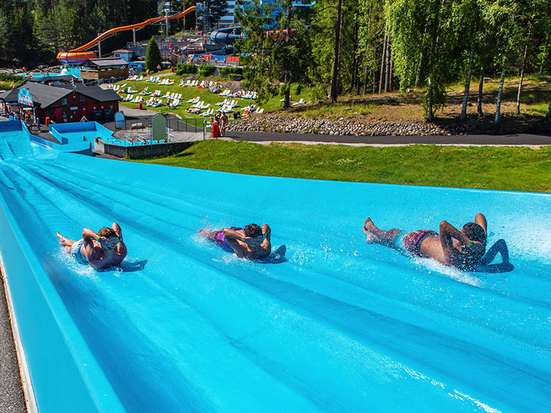 Supersurfer - water slide at Bø Sommerland
