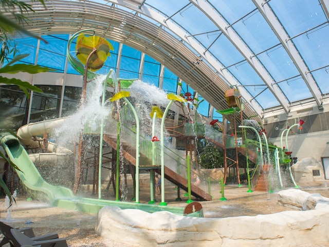 Double Water Playhouse - activity zone at Center Parcs Le Bois aux Daims