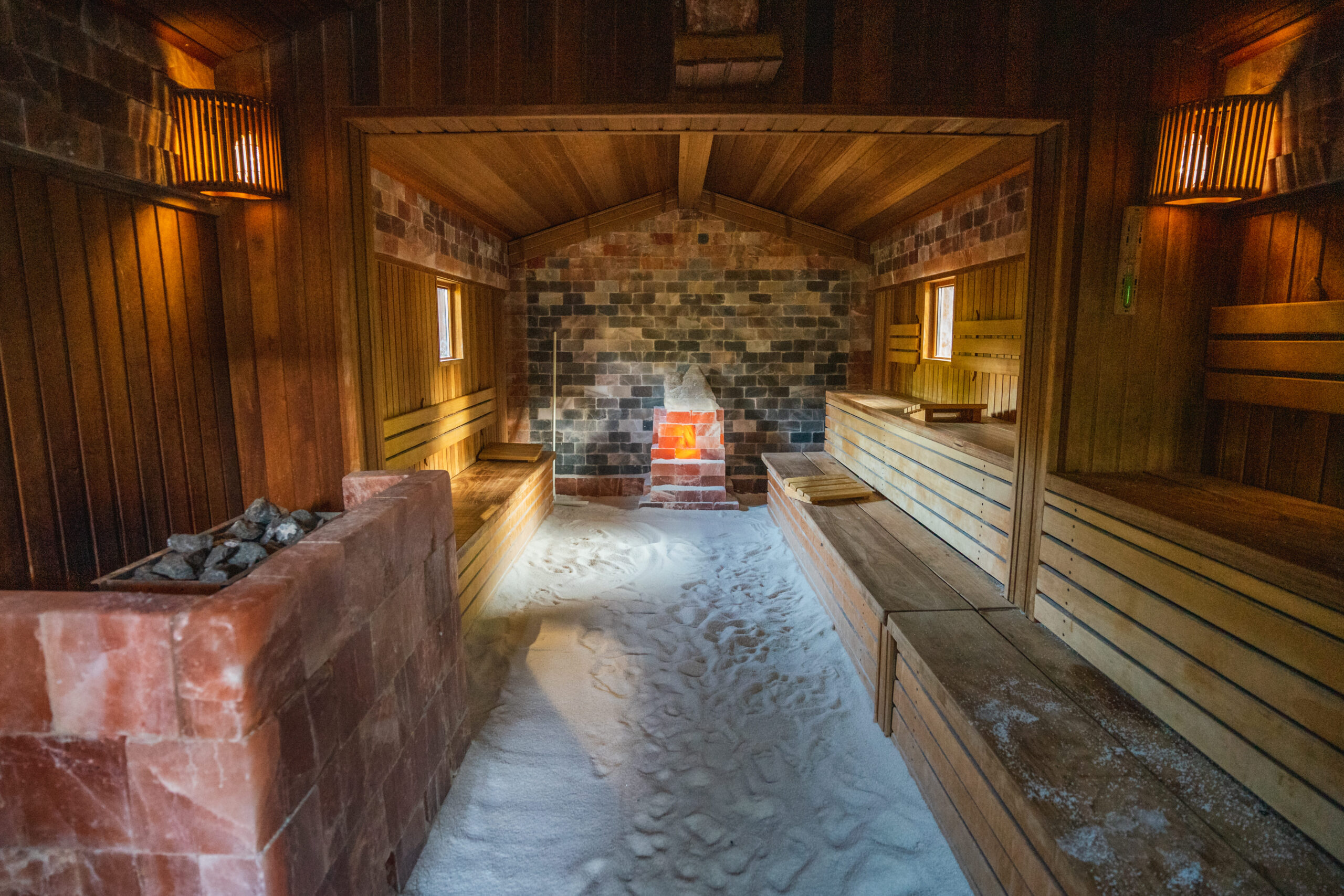 Salt Sauna - wellness area at Aqualand Cologne