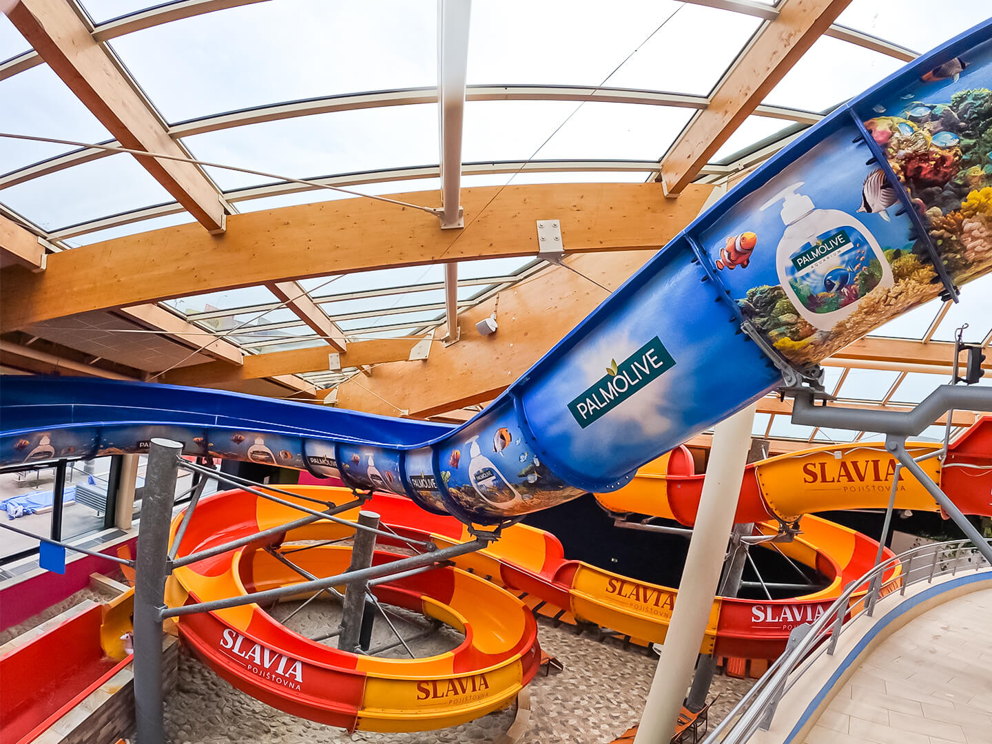 Kamikadze - water slide at Aquapalace Prague