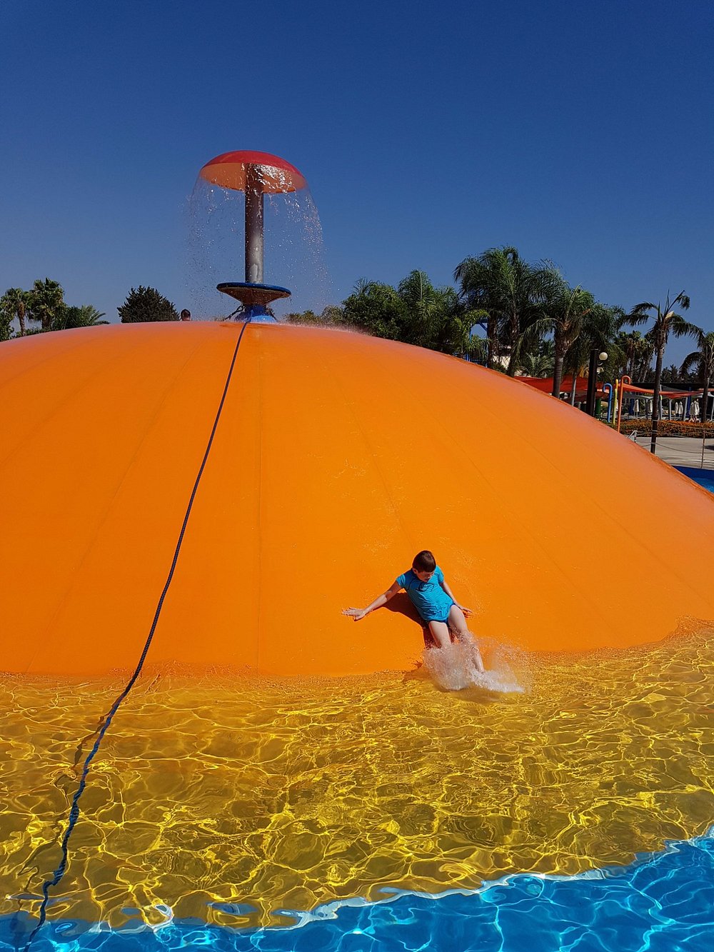 Wet Bubble Big Orange  - activity zone at Fasouri Watermania