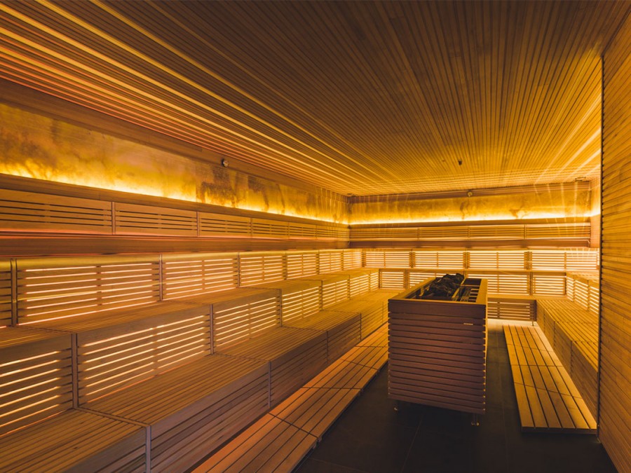 Amber Sauna - wellness area at Aquapark Reda