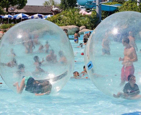 Arca Beach - activity zone at Aquafan Riccione