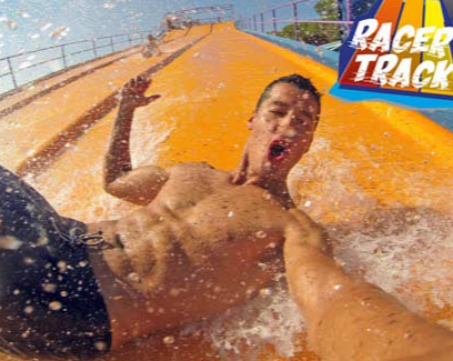 Racer Track - water slide at Illa Fantasia