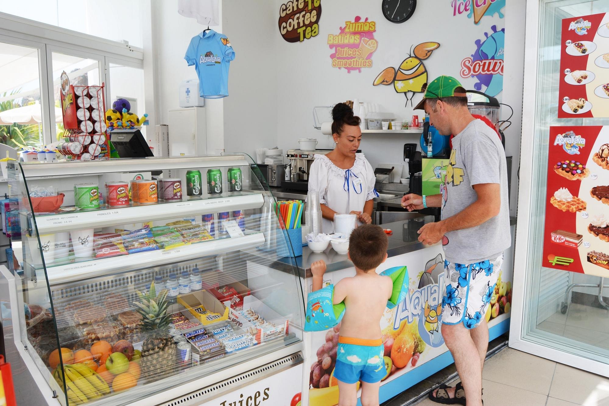 Timi Shop - restaurant (bistro) at Aqualava Waterpark