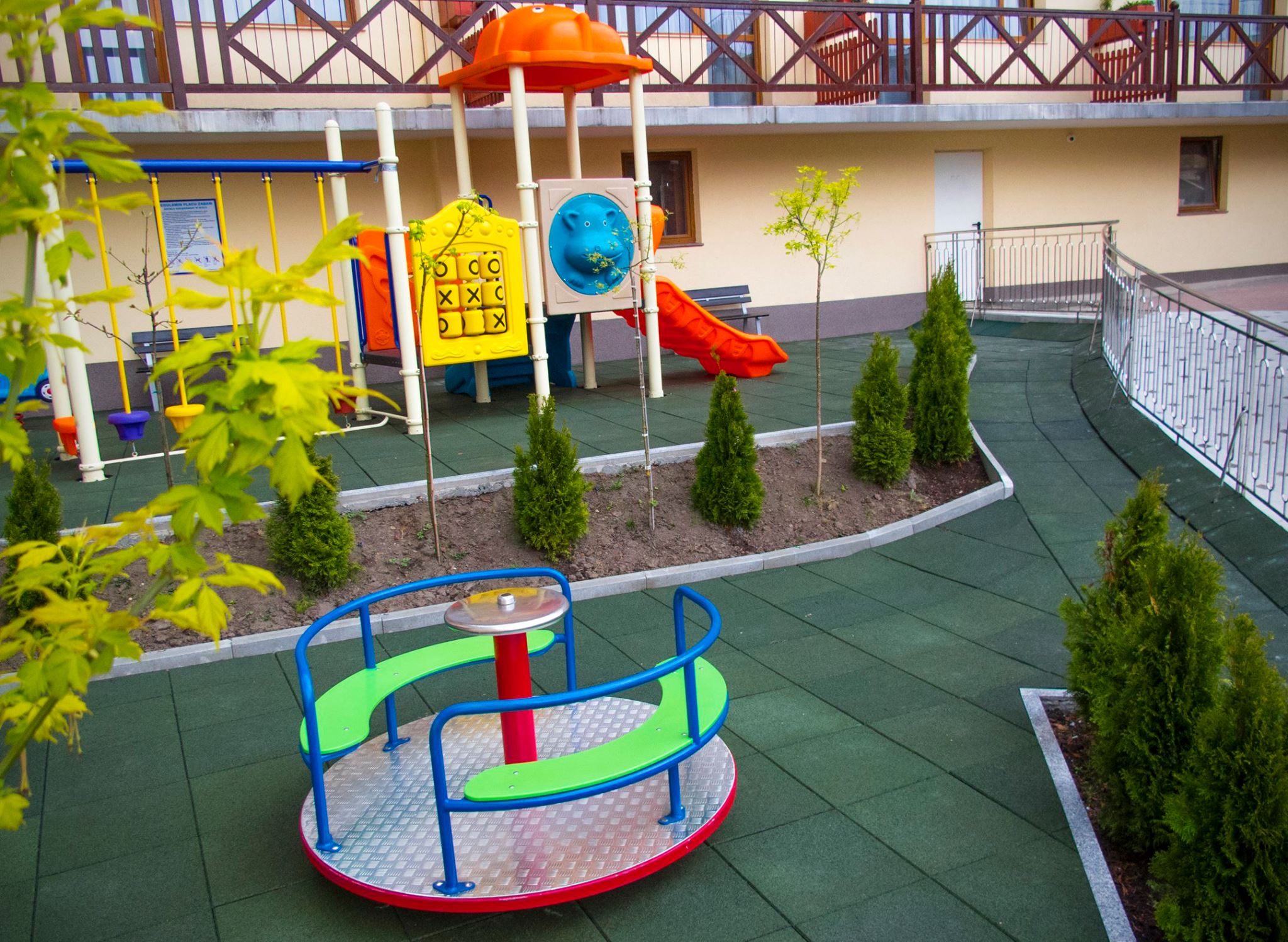 Playground - activity zone at Tropicana Wisła 