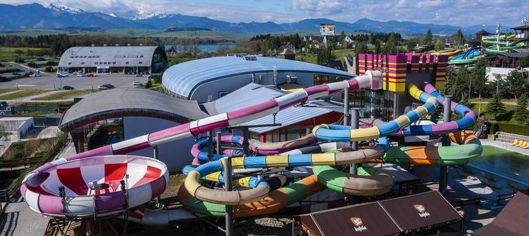 Monkey Slide - water slide at Tatralandia