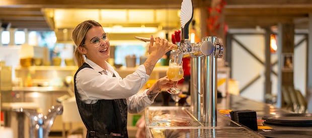 Sports Bar - restaurant (bistro) at Sunparks Kempense Meren