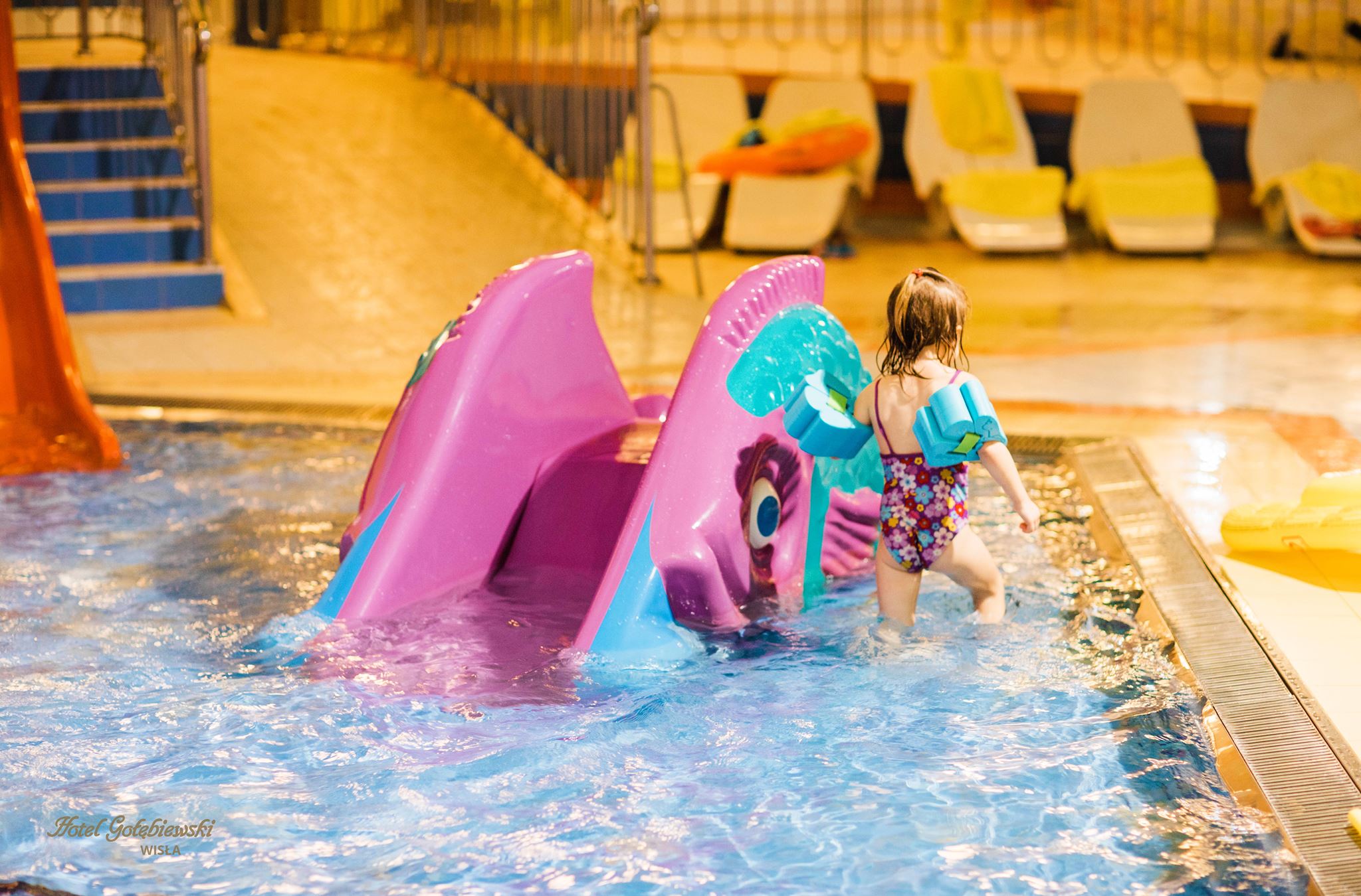 Children"s Slides - water slide at Tropicana Wisła 