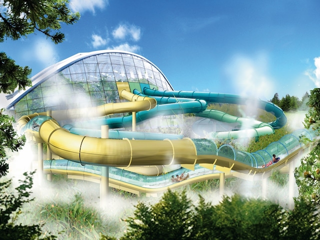 Master Blaster - water slide at Center Parcs Les trois forets