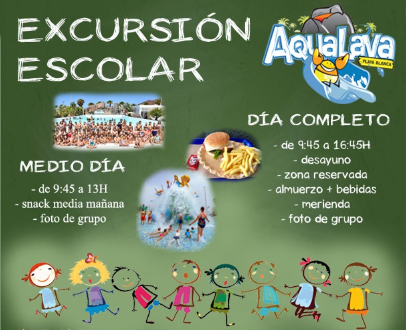 School Excursions - service area at Aqualava Waterpark