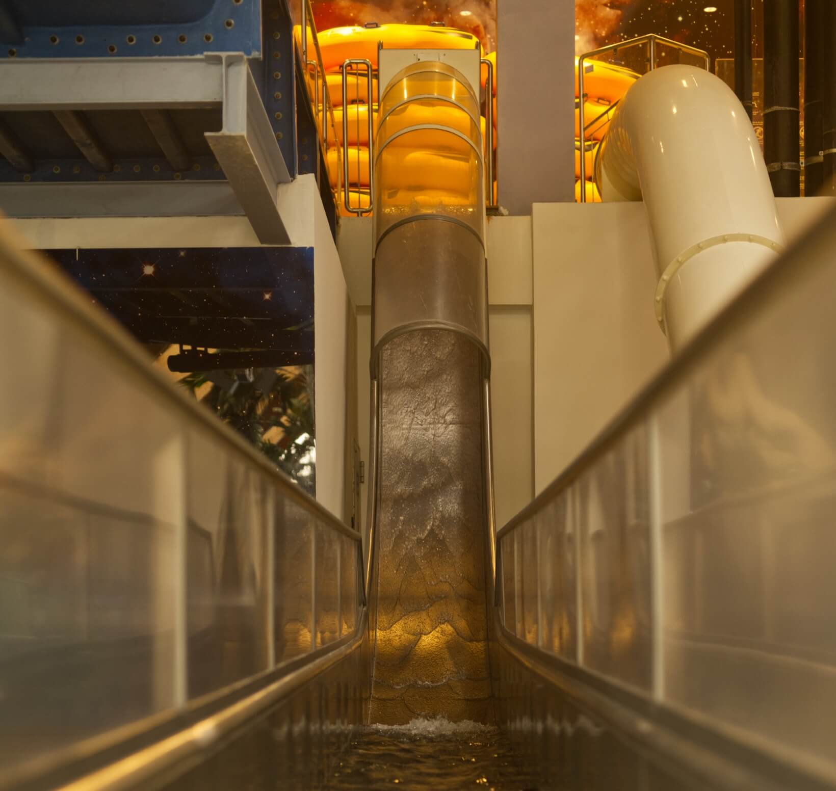 Neptune  - water slide at Therme Bucharest