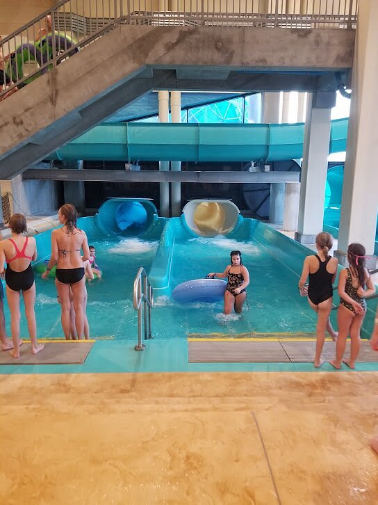 Lighthouse Slide - water slide at Aquadome Søndervig