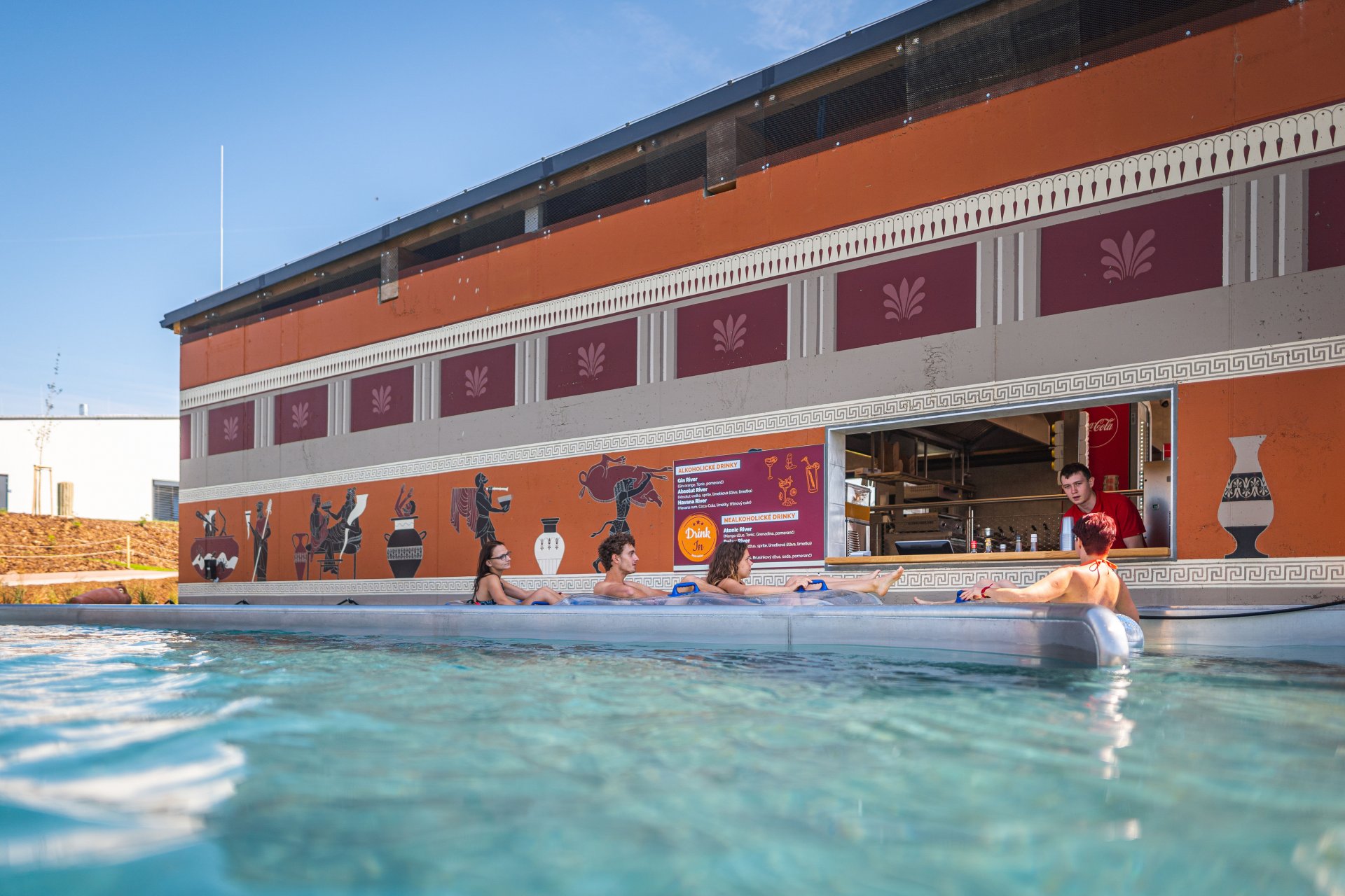 Drink In - restaurant (bistro) at Aqualand Moravia