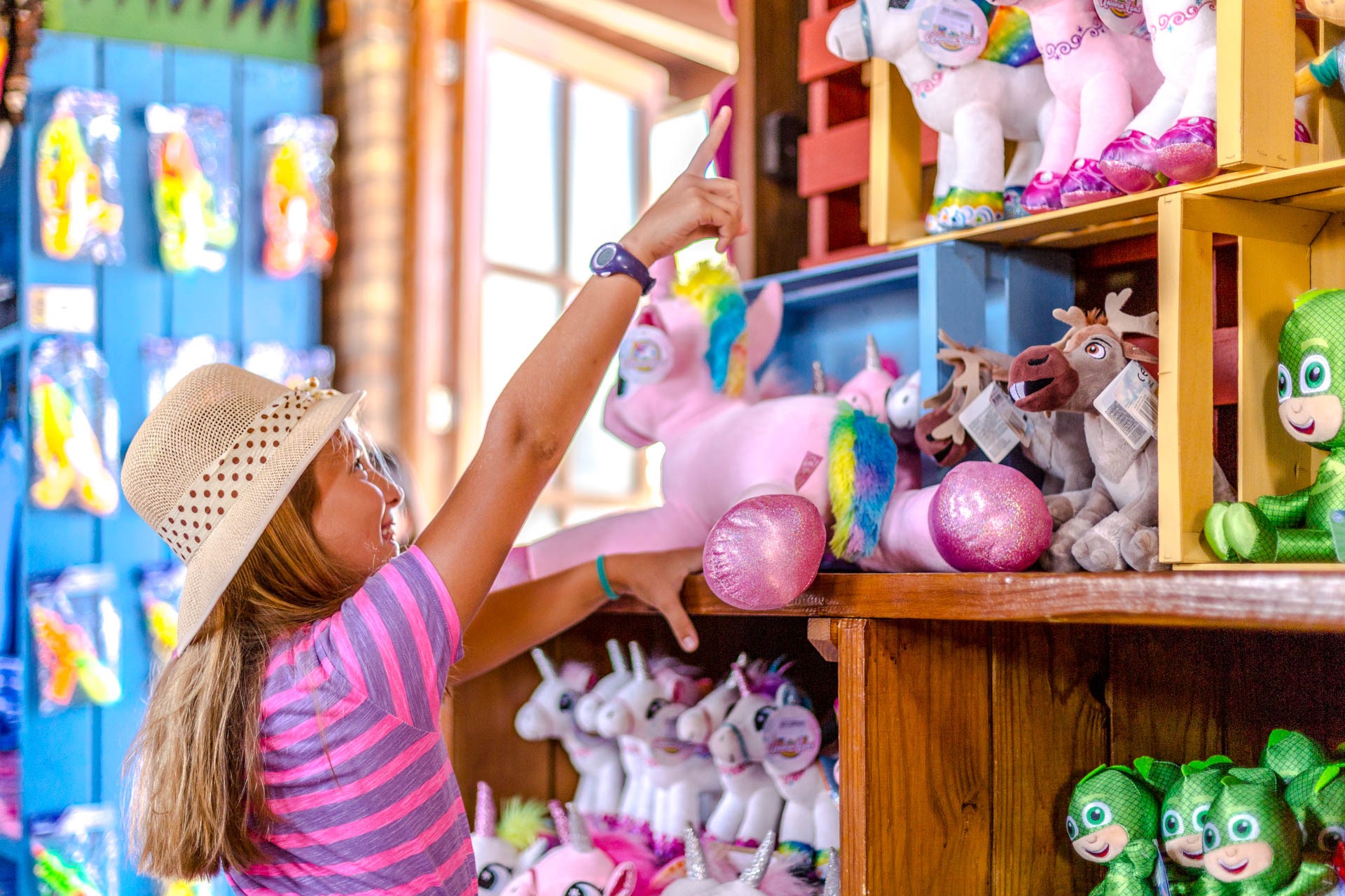 The gift shop “Souvenir” - store at Western Water Park