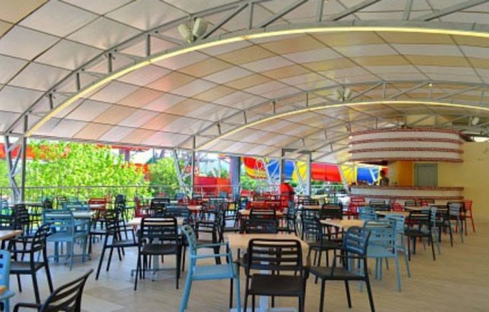 Snack bar - restaurant (bistro) at Aquapark Aquamania