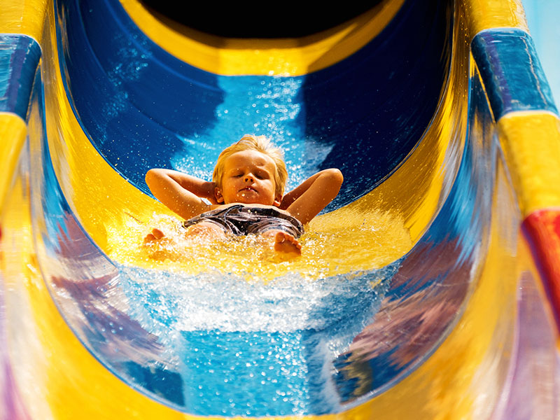 Tryll - water slide at Bø Sommerland