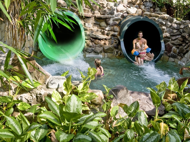 Giant slide - water slide at Center Parcs Erperheide
