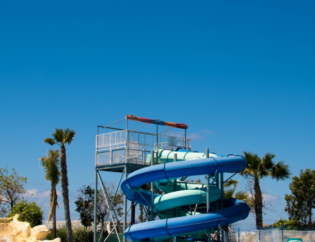 Nautilous Screw - water slide at Paphos Aphrodite Waterpark