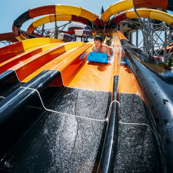 Dragero: 4 tracks - water slide at Aquapark Nesebar
