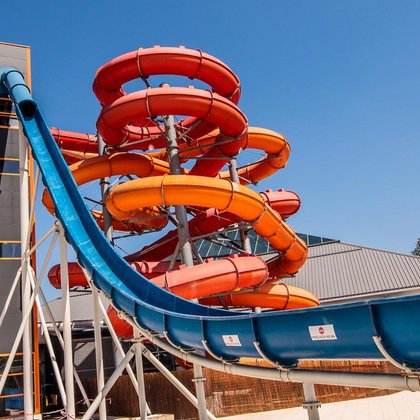 Kamikaze  - water slide at Aquapark Fala Łodz