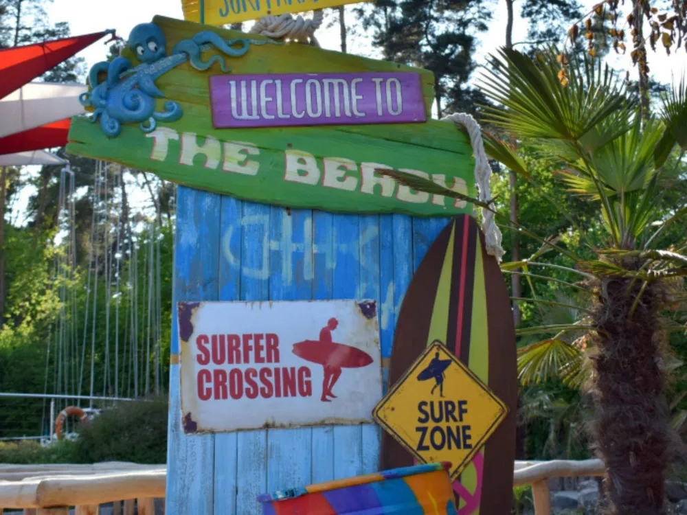 Beach Playground - activity zone at Holiday Park Germany