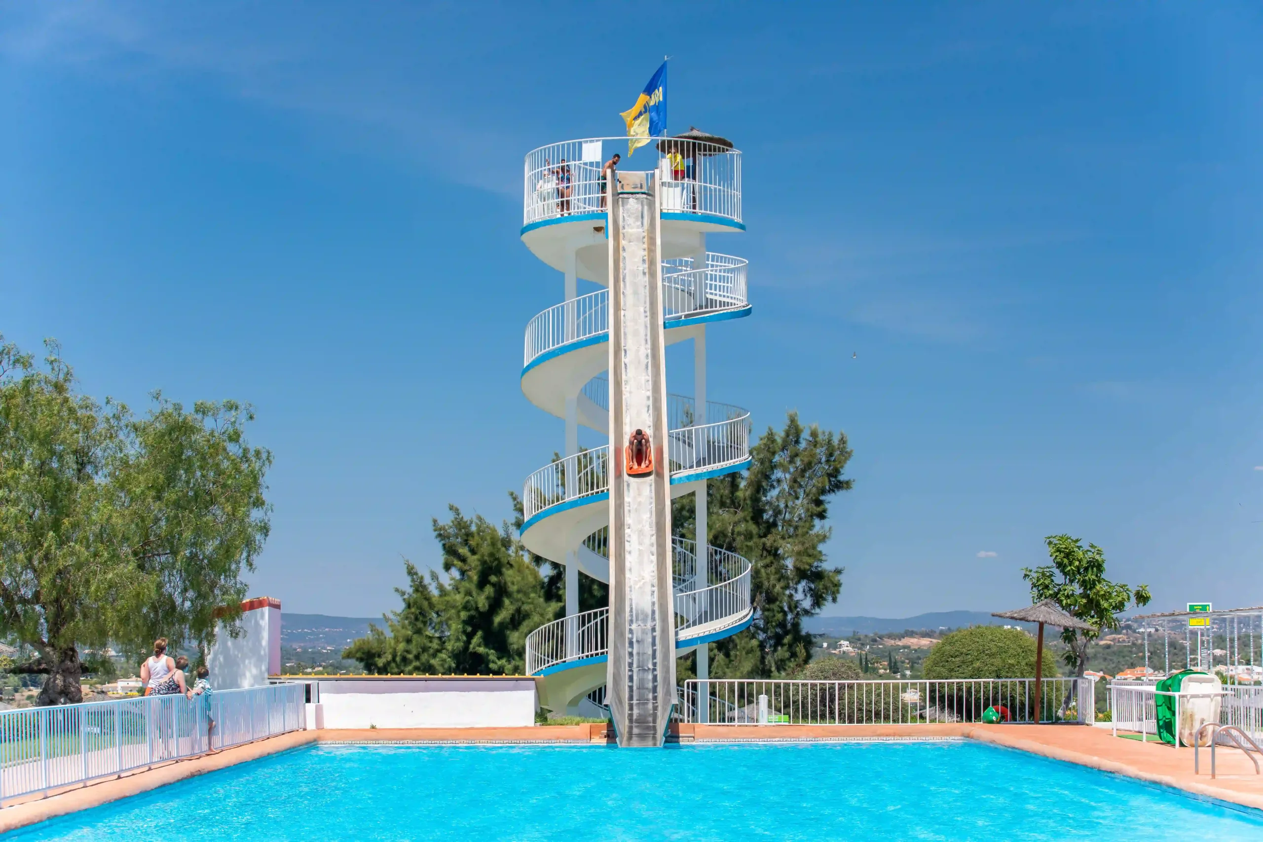 Banzai - water slide at Aqualand Algarve