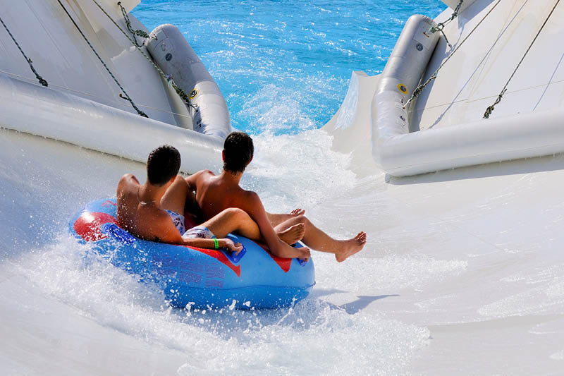 Extreme River - water slide at Aquafan Riccione