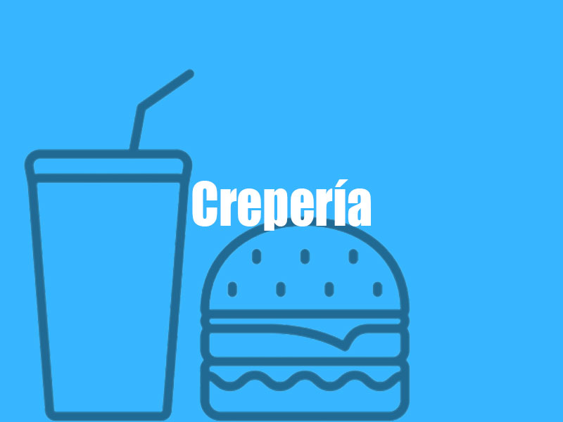 Creperie - restaurant (bistro) at Aquopolis Costa Daurada