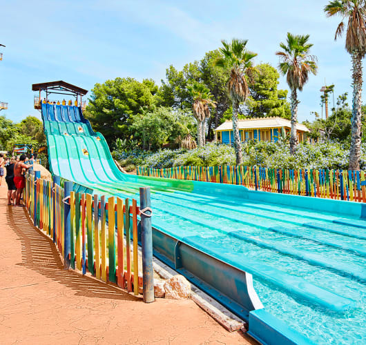 Rapid Race - water slide at PortAventura Caribe Aquatic Park